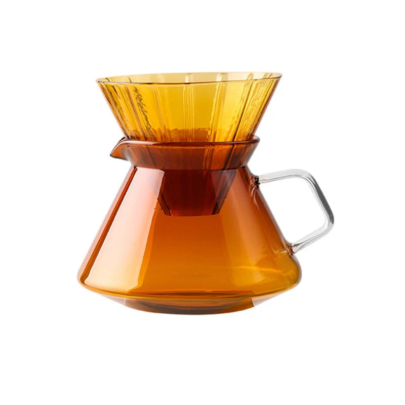 Tanooki Beans Amber Coffee Cup Set showing a unique design, perfect for brewing and exploring how much caffeine is in a cup of coffee