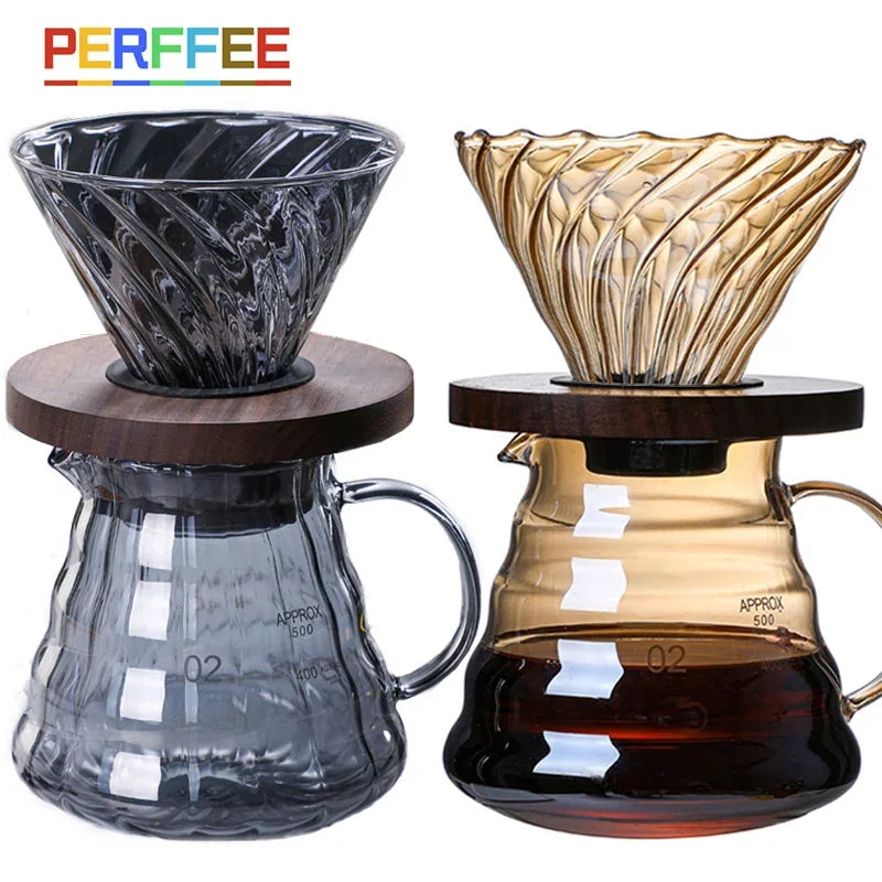 Tanooki Beans Coffee Set with Glass Coffee Makers for Brewing keurig coffee maker coffee