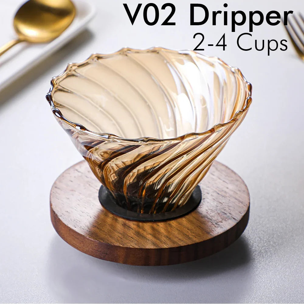 Tanooki Beans V02 Dripper for 2-4 Cups Compatible with Keurig coffee maker coffee