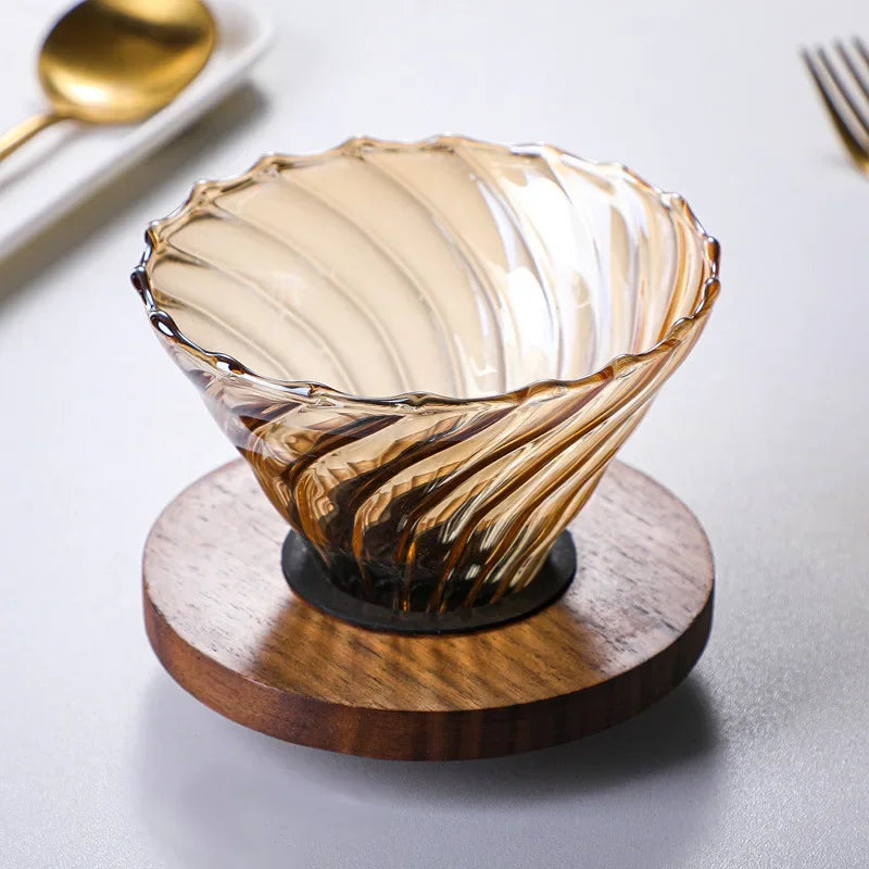 Tanooki Beans Coffee Set featuring an elegant glass pour-over dripper for use with your keurig coffee maker coffee